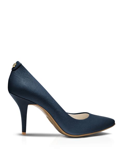 michael kors luxus-pumps flex mid hell blau|Michael kors flex pump + FREE SHIPPING .